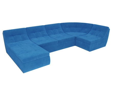 Диван Угловой Коста-Рика П-Образный (Ш-3300 x В-1020 x Г-1800 мм)/Разные Цвета